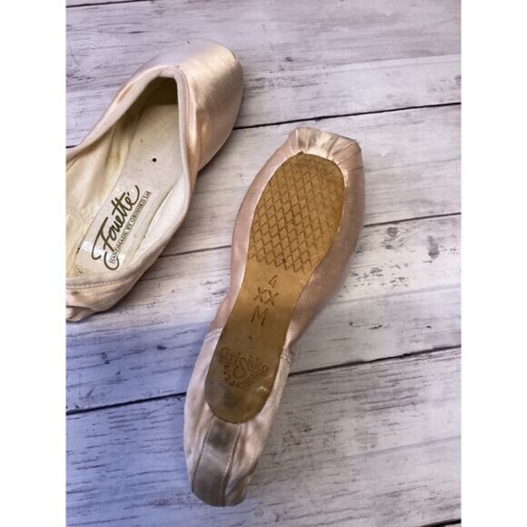 Country Club Chic Grishko Fouette Pointe Ballet Shoe Size 4XX Pink - Picture 5 of 5